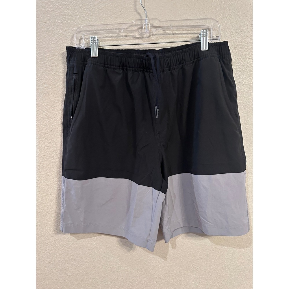 Zella Athletic Shorts Color Block Drawstring Activewear Shorts Size M